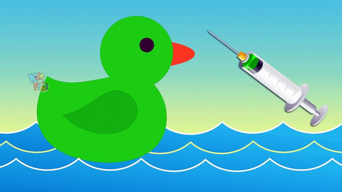 Funy Ducks Learning Colors Injection   Learn Colour Playdough Duck for Kids with Syringe Injection