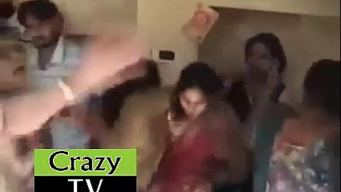 Family fight in Pakistani Wedding