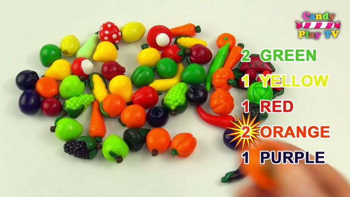 Learn Colors With Fruits and Vegetables | Fun Learning Contest | Learning Colours For Kids