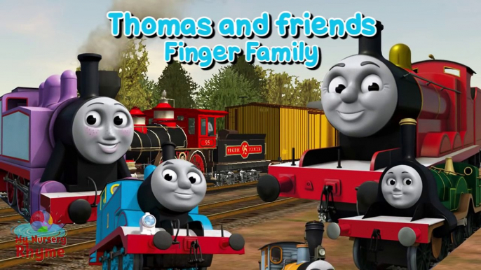 Thomas the Tank Engine Finger Family | Thomas and Friends Finger Family Nursery Rhymes