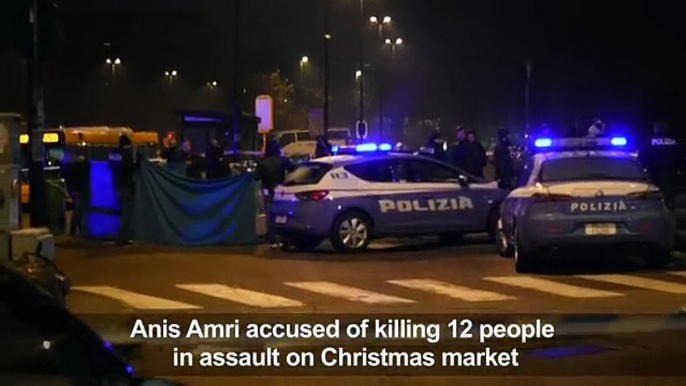 Berlin truck attack suspect shot dead in Milan[2]