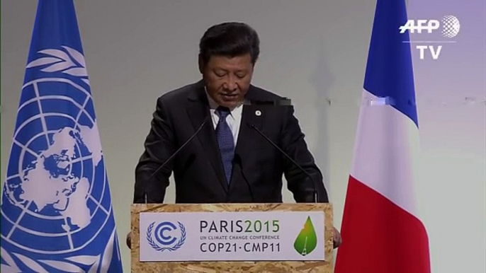 China's Xi demands developed nations pay for climate action