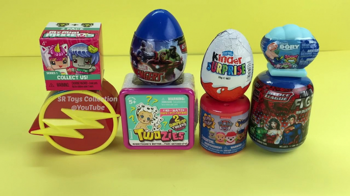 Kids Surprise Toys Justice League My Mini MixieQs Twozies TMNT Kinder Egg Paw Patrol Marvel Avengers