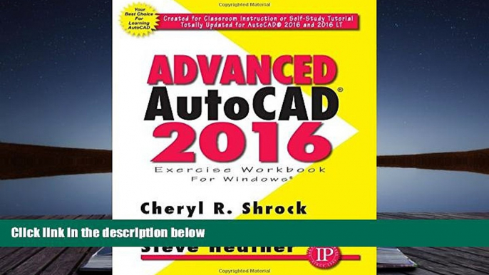 Read  Advanced AutoCAD 2016 Exercise Workbook  Ebook READ Ebook