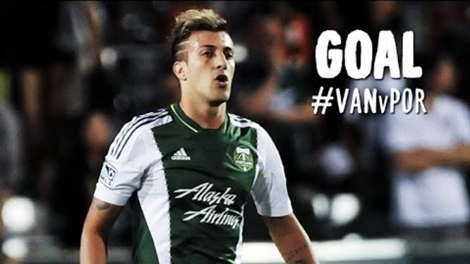 GOAL: Maxi Urruti goes top shelf to double the Timbers lead | Vancouver Whitecaps v Portland Timbers