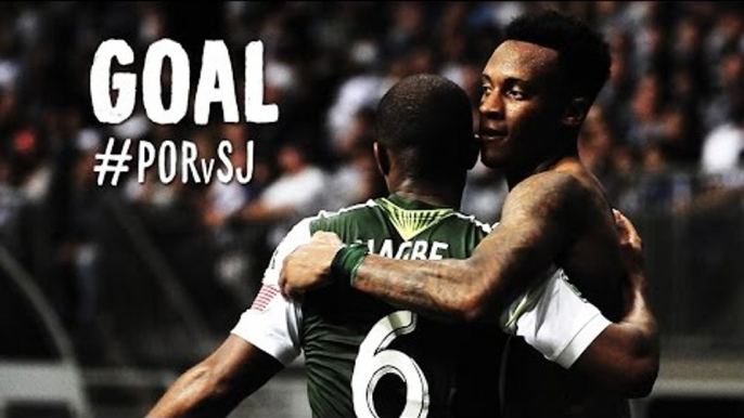 GOAL: Rodney Wallace finishes off a great Timbers sequence | Portland Timbers vs. SJ Earthquakes