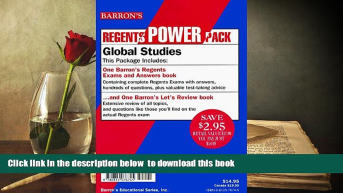 PDF [FREE] DOWNLOAD  Regents Power Pack: Global Studies/Barron s Regents Exams and Answers