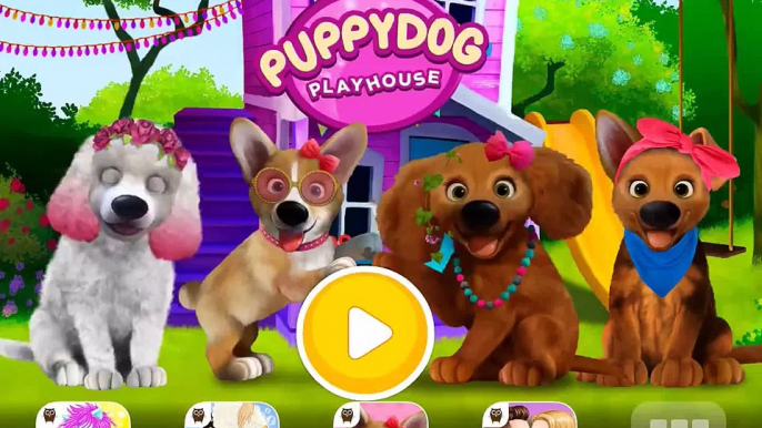 PUPPY DOG PLAYHOUSE MEET THE PUPPIES BY TUTOTOONS | FREE ANIMAL FOR KIDS FUNNY DOG