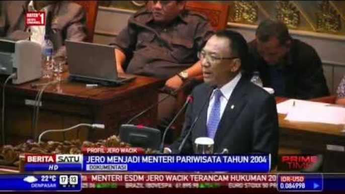 Profil Menteri ESDM Jero Wacik