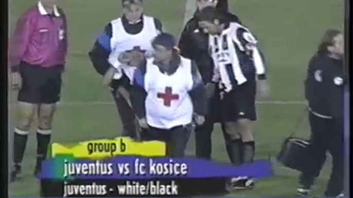 22.10.1997 - 1997-1998 UEFA Champions League Group B Matchday 3 1. FC Kosice 0-1 Juventus