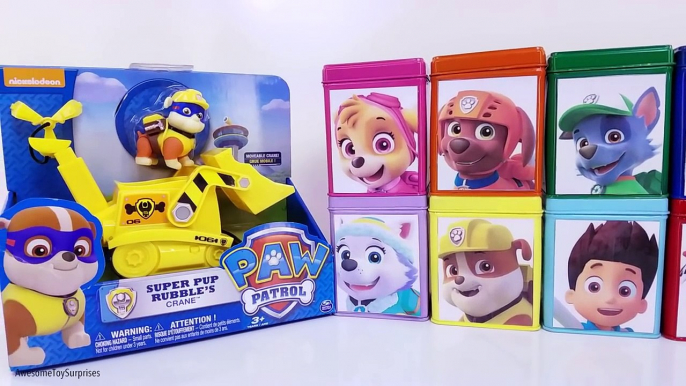 Paw Patrol DIY Cubeez Blind Box Play-Doh Dippin Dots Toy Surprise Learn Colors!