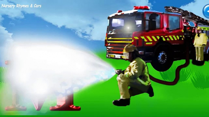 Learn English Alphabet and Numbers and Colors with Fire Truck - Learning Video For Toddlers