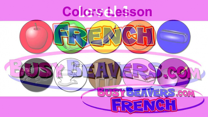 “Colors Lesson” (French Lesson 05) CLIP - Teach Colour Names, Baby French Words, Français Couleurs-G4KGGmV8UD0