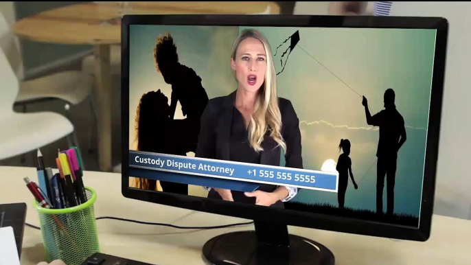 Custody Attorney - Compelling VidInVid Commercial - Custody Lawyer Female Spokesperson