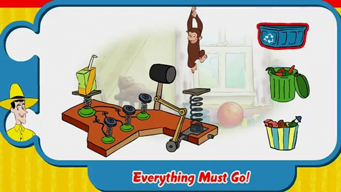 Curious George Full Episodes Educational Cartoon Game [HD] -Curious George Everything must Go!