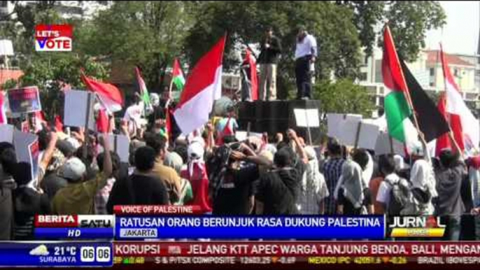 Peringatan Al-Quds Diwarnai Demo di Kedubes AS