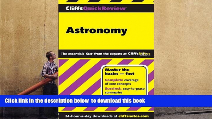 BEST PDF  CliffsQuickReview Astronomy (Cliffs Quick Review (Paperback)) TRIAL EBOOK