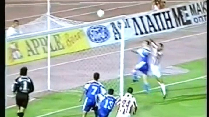 12.08.1998 - 1998-1999 UEFA Champions League 2nd Qualifying Round 1st Leg Olympiacos FC 2-1 Anorthosis Famagusta