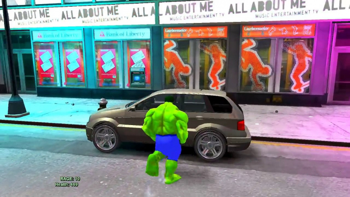 HULK SMASH CARS Disney Nursery Rhyme Pixar McQueen Lightning HulkBusters Kids songs