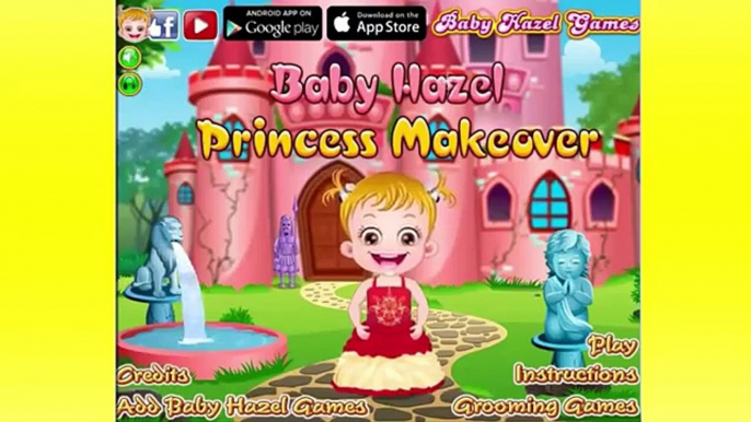 Baby Hazel Games To Play ❖ Baby Hazel Princess Makeover ❖ Cartoons For Children in English