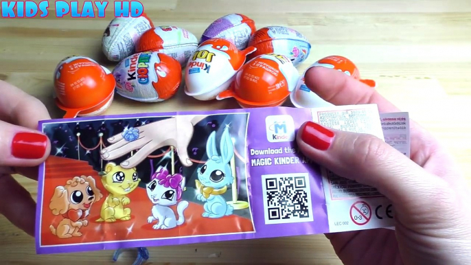 SURPRISE 2016 KINDER EGGS SURPRISE KINDER 10 pcs Avengers Masha and the Bear My Little Pony Kinder