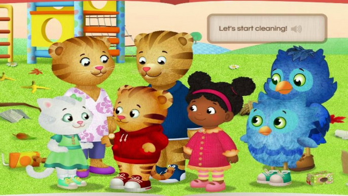 Daniel Tigers Neighborhood - Clean Up - Tiger Daniel Games - PBS Kids