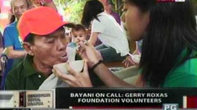 OC:  Bayani On Call: Gerry Roxas Foundation volunteers