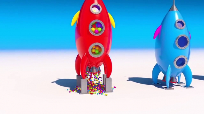 Colors For Children to Learn With 3D Marshmallow - Colours for Kids to Learn - Learning Videos