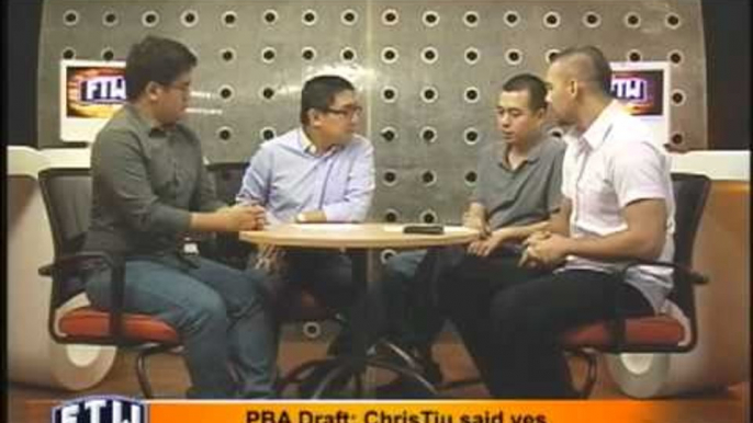 FTW: PBA Draft: Chris Tiu said yes