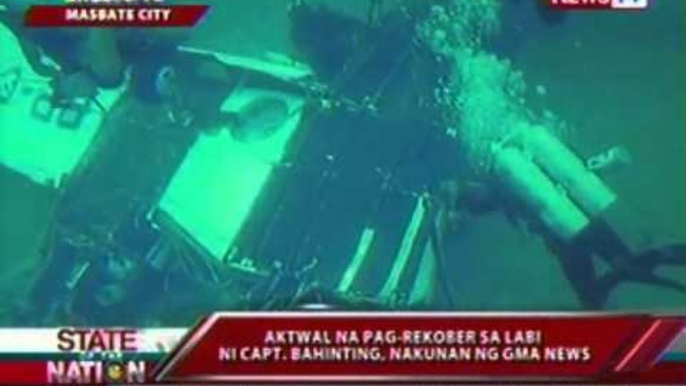 SONA: Aktwal na pag-rekober sa labi ni Capt. Bahinting, nakunan ng GMA News