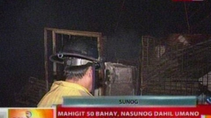 BT: Mahigit 50 bahay sa West Fairview, QC, nasunog dahil umano sa iligal na koneksyon ng kuryente