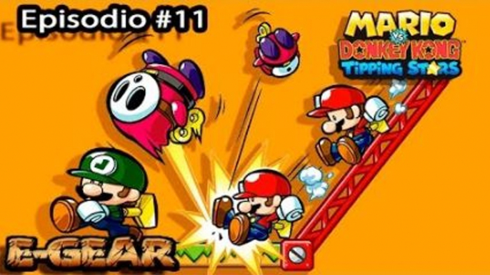 Mario vs Donkey Kong Tipping Stars -Episodio #11- Niveles Bonus- 100%25 Walkthough