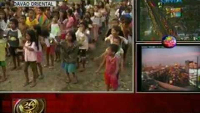 24 Oras: Mga biktima ng bagyong Pablo, binigyan ng Pamasko ng GMA Kapuso Foundation