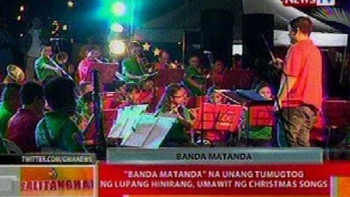 BT: 'Banda Matanda' na unang tumugtog ng Lupang Hinirang, umawit ng Christmas songs