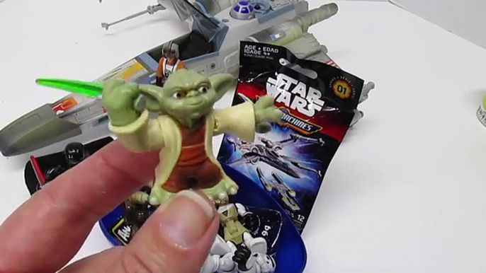 YODA!! Star Wars Play-Doh Surprise Egg Opening! STAR WARS Jedi Play-Doh! Star Wars Toys X-Wing!