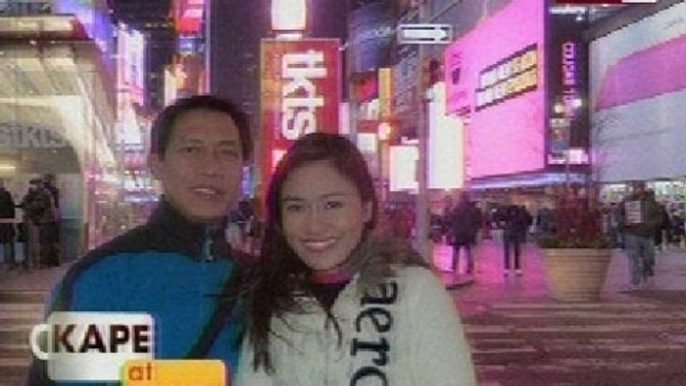 KB: Fresh from the honeymoon sa US si Mariz Umali kasama si Raffy Tima