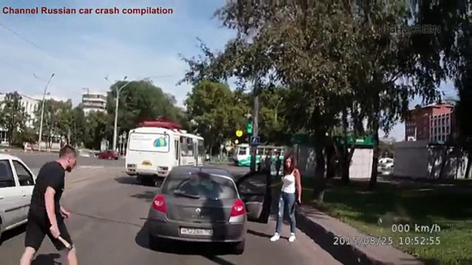 Armed Russian drivers, rage on the Russian roads part 2