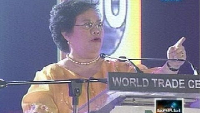 Saksi: Sen. Miriam Santiago, hinamon ng debate si Sen. Pres. Juan Ponce Enrile