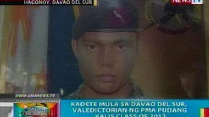 BP: Kadete mula sa Davao del Sur, valedictorian ng PMA Pudang Kalis Class of 2013