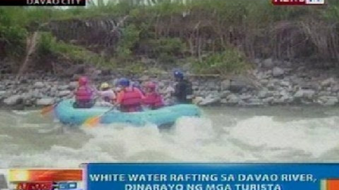 NTG: White water rafting sa Davao River, dinarayo ng mga turista