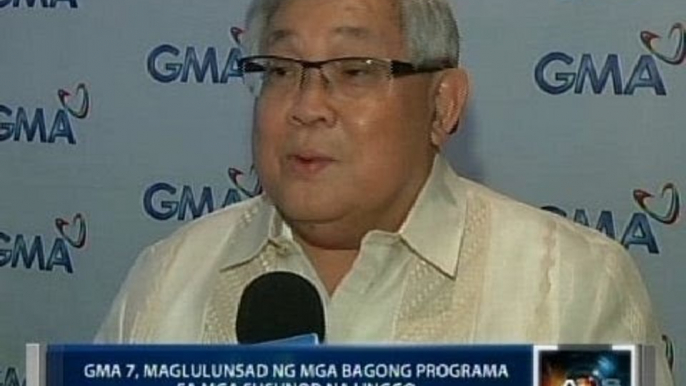 Saksi: GMA 7, maglulunsad ng mga bagong programa sa mga susunod na linggo