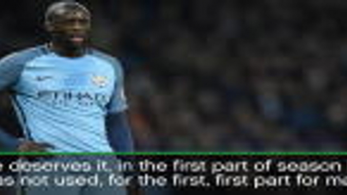 Toure in Champions League squad - Guardiola