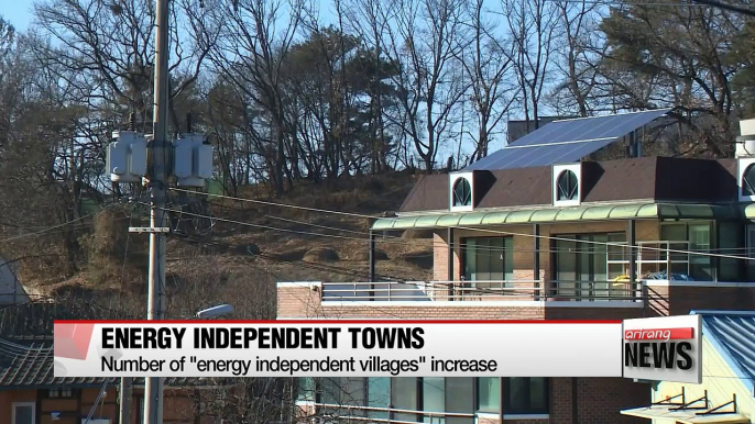 Number of "energy independent villages" increase