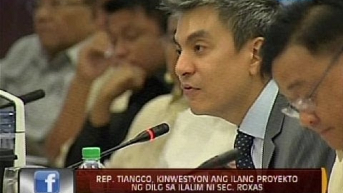 24 Oras: Rep. Tiangco, kinwestyon ang ilang proyekto ng DILG sa ilalim ni Sec. Roxas