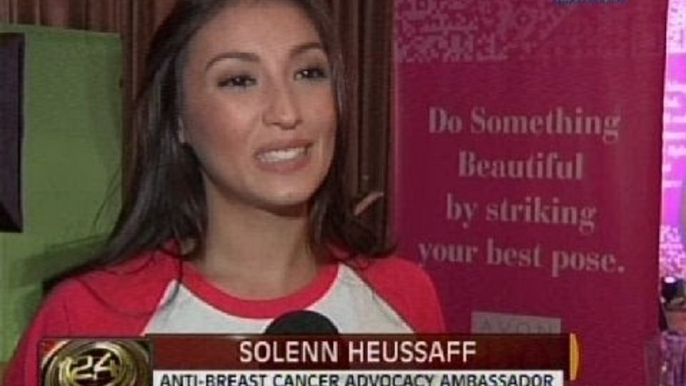 24 Oras: Solenn Heussaff, Anti-Breast Cancer Advocacy Ambassador na rin