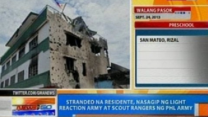 NTG: Clearing operations ng AFP, malapit nang matapos (Zamboanga City)