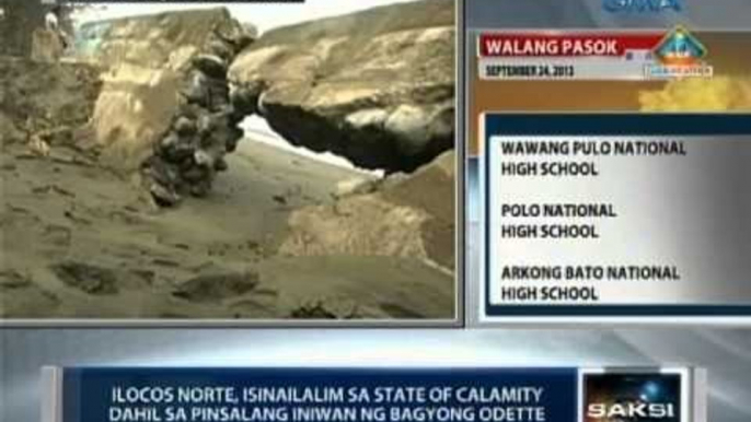 Saksi: Mga lalawigan sa Northern Luzon, napuruhan sa bagsik ng Bagyong Odett