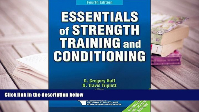 Read Online  Essentials of Strength Training and Conditioning 4th Edition With Web Resource Trial