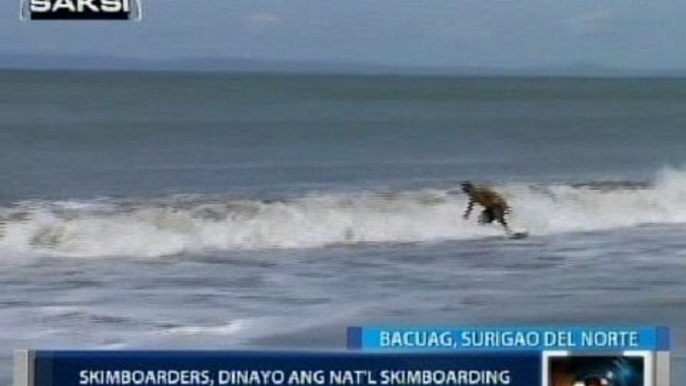 Saksi: Skimboarders, nagpakitang-gilas sa Nat'l Skimboarding Challenge sa Surigao Del Norte