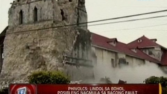 24 Oras: Phivolcs: Lindol sa Bohol, posibleng nagmula sa bagong fault